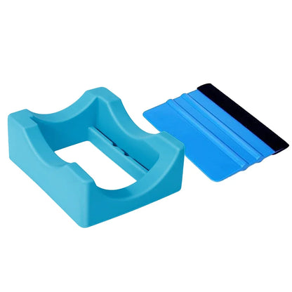 Silicone Tumbler Cradle Holder - Cup Stand with Slot for Crafts, Decals, and Small Tumblers