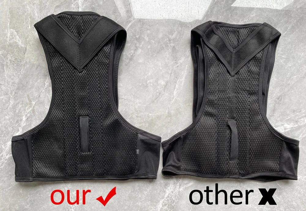 Back Posture Corrector Brace — Shoulder Support Belt for Upper & Lower Back Pain Relief | Spine & Clavicle Posture Vest
