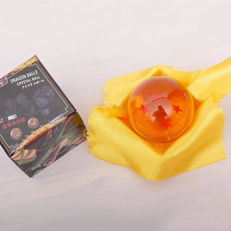 Dragon Ball Z Crystal Ball Figures – 1-7 Star Shenron Wish Balls, 3.5-7.6cm Anime Collectible Desktop Toys
