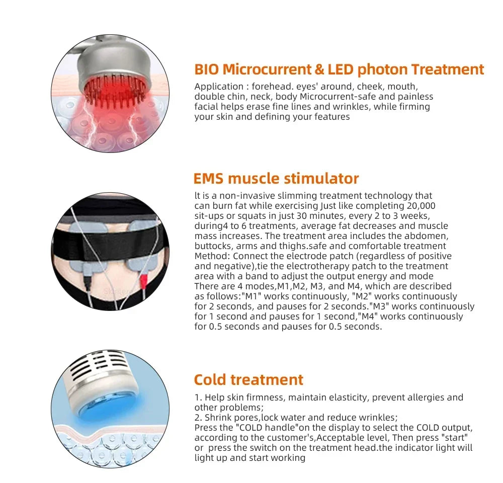 Missheart 9-in-1 40K Ultrasonic Cavitation Massager – Weight Loss, Lifting & Firming Device (US/EU Fast Shipping)