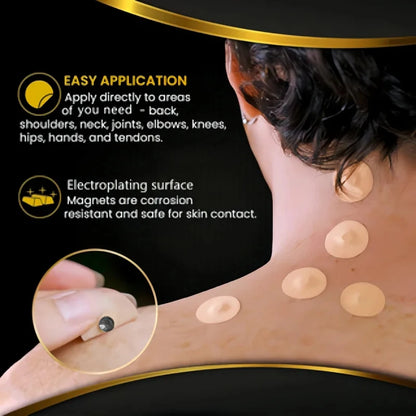 Magnetic Massage Patches - 100-Piece 600 Gauss Body Care Patches