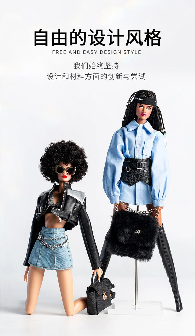 FR2 Fashion Royalty Doll Clothes & Accessories — Designed Styles Dress Set for NU Face Xianxian 1/6 Scale Dolls BBIKG677