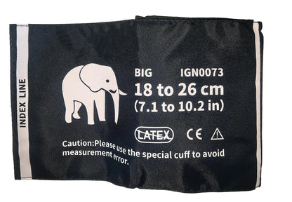 CONTEC 08A Veterinary Blood Pressure Monitor Accessories — Animal Cuffs, Clip SpO2 Probe, Charger Adapter, and Plastic Connector
