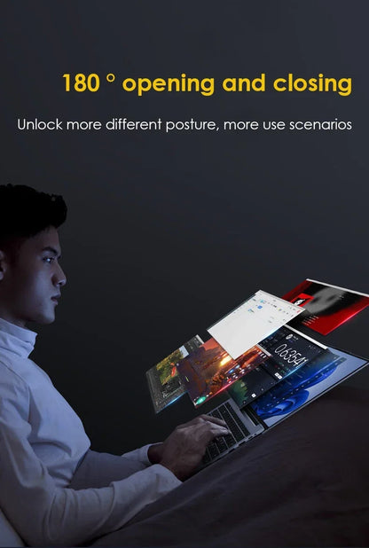 14.1" Portable Windows 11 Laptop – Intel Core i9-8950HK, 16GB RAM, 1TB/2TB SSD, HD Screen Notebook PC