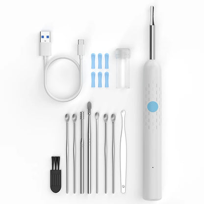 WiFi Visual Ear Sticks – HD 1080P 4.2MM Mini Otoscope Camera, Wireless Ear Picker & Cleaner, Endoscope for Ear Wax Removal & Health Care