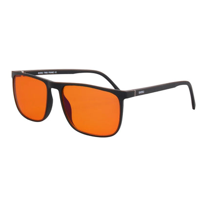 SHINU Blue Light Blocking Glasses – Red Lens Anti-Glare Eyewear for Men to Reduce Eye Strain