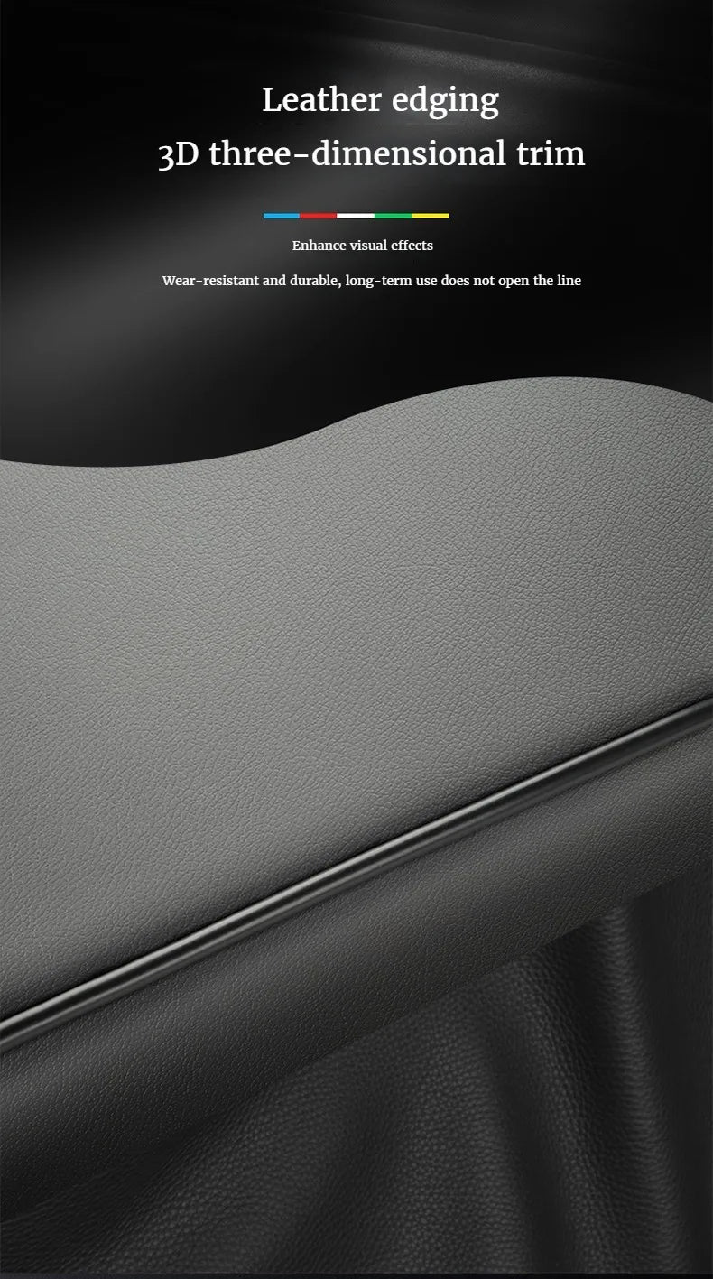PU Leather Car Armrest Pad – Universal Heightened Center Console Cushion, Comfortable Armrest Cover (31cm x 20cm x 4.5cm)