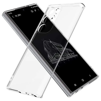 Soft Clear Silicone Phone Case for Samsung Galaxy A53 A13 A52 A12 A54 A16 A55 A52S S25 S24 S22 S21 S23 Ultra S20 FE Note 20 Ultra