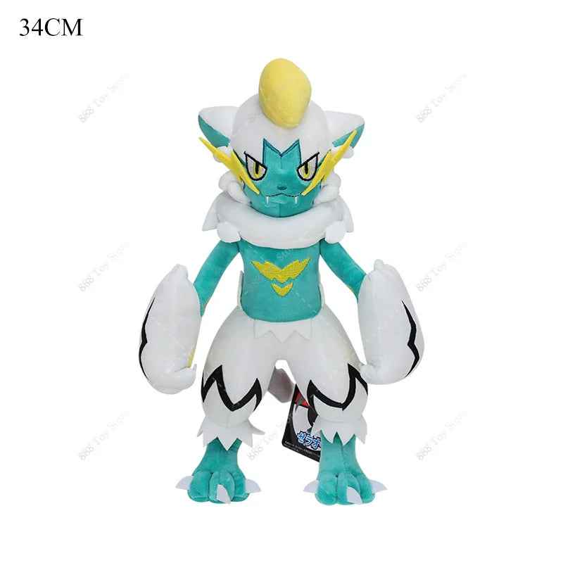 Pokémon Plush Toy Set Shiny Gyarados Charizard Mega Rayquaza Lucario Ho-Oh Zorua Butterfree Anime Stuffed Animals Kids Christmas Gift Plushies