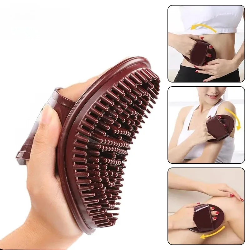 Universal Silicone Slimming Massage Brush – Body & Leg Beauty Scraping Tool for Health Care