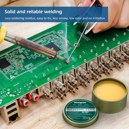 10g/30g/100g Lead-Free Soldering Flux Paste – Rosin Soldering Oil for Easy Repair & Iron Sheet Work