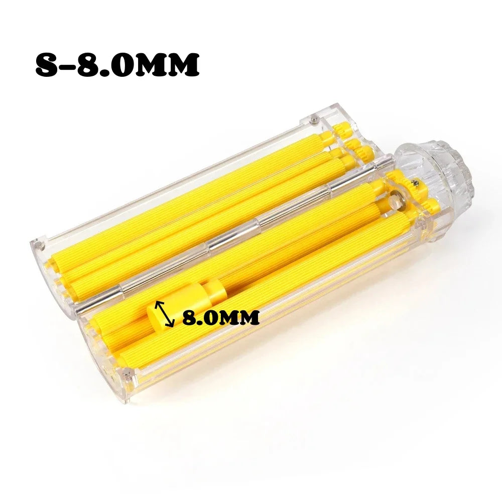 8MM & 12.5MM Manual Cigarette & Cigar Rolling Machine – Handheld Tobacco Herb Cone Roller