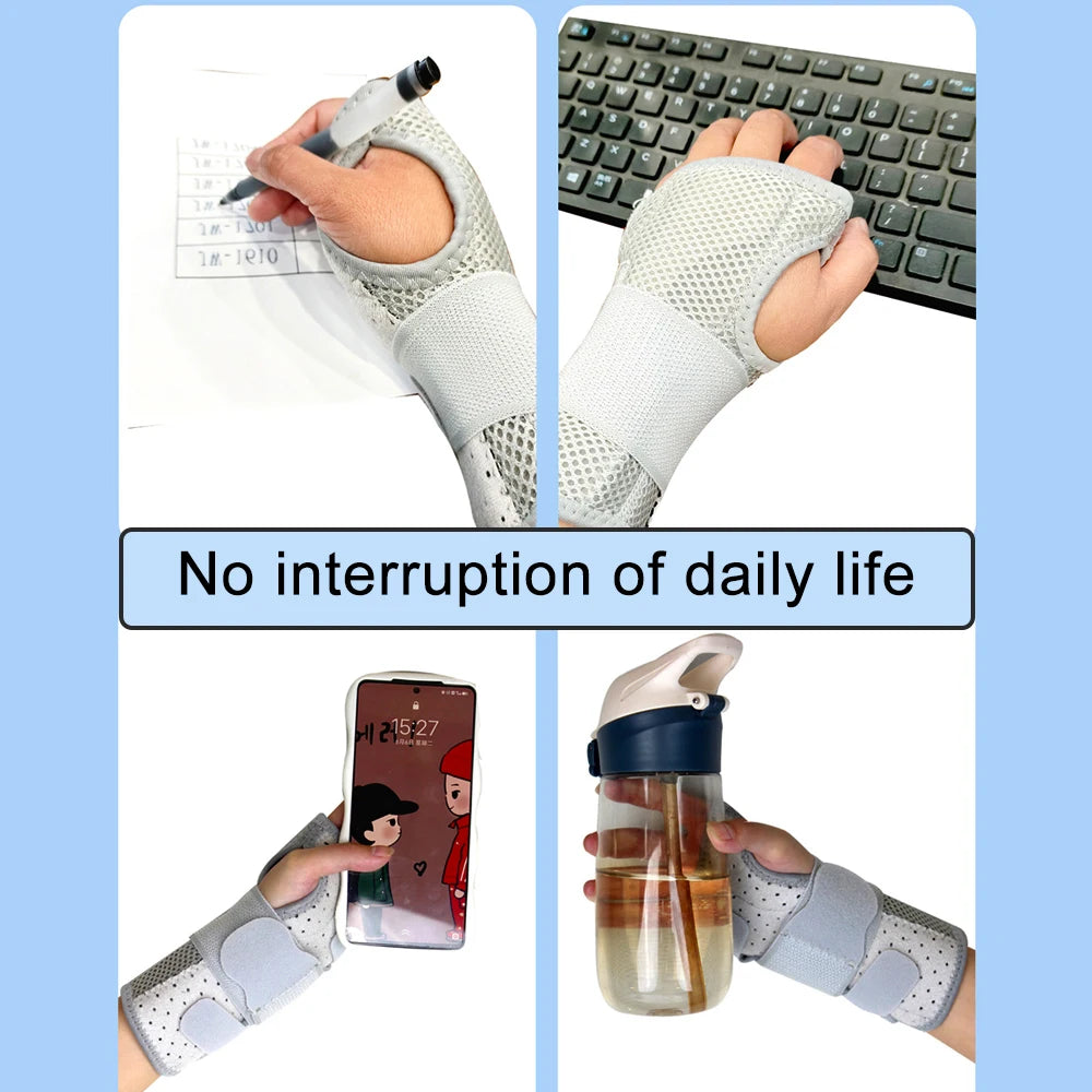 Wrist Brace for Carpal Tunnel — Night Hand Support for Arthritis, Tendonitis, Sprains, and Wrist Pain Relief