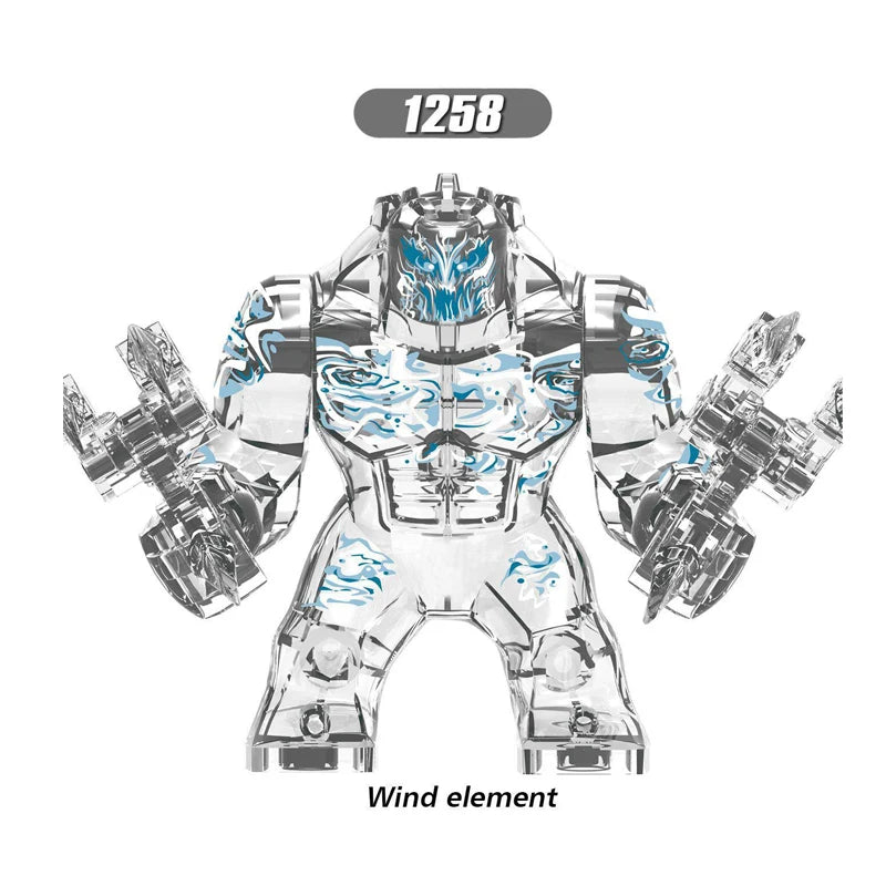 Anime Snow Monster Franky Eagle Eye Building Blocks – DY640 DY641 WM2786 Assemble Toy for Kids