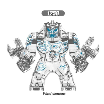 Anime Snow Monster Franky Eagle Eye Building Blocks – DY640 DY641 WM2786 Assemble Toy for Kids