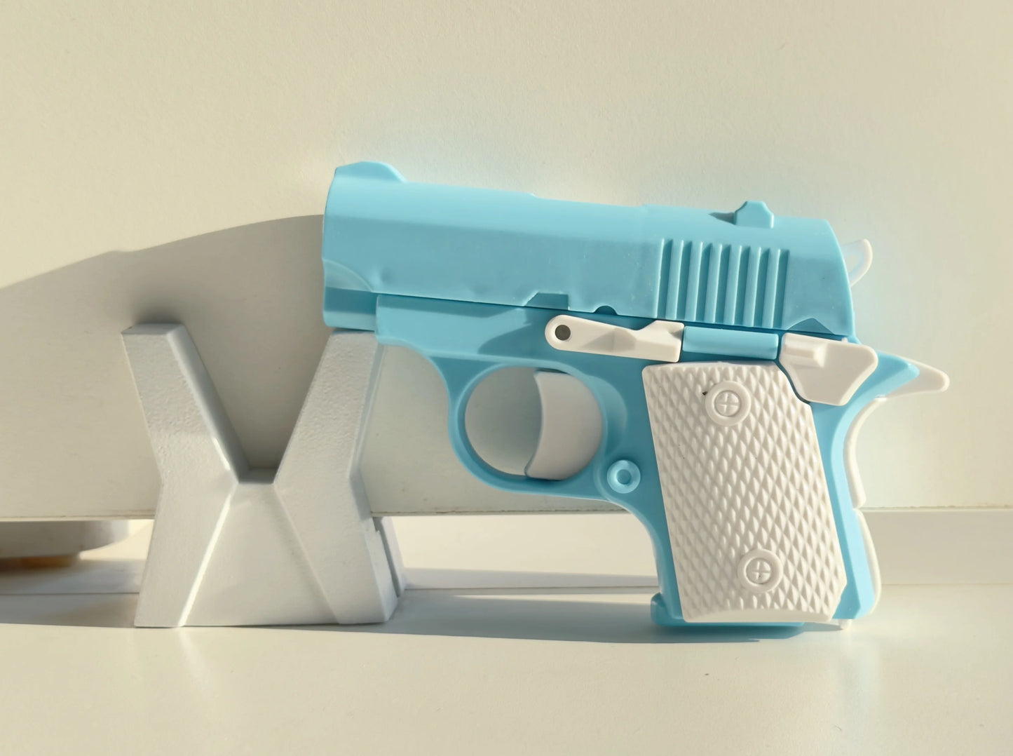 Mini 1911 Gravity Fidget Gun – ABS Plastic 3D Printed Stress Relief Toy for Boys and Kids Gift