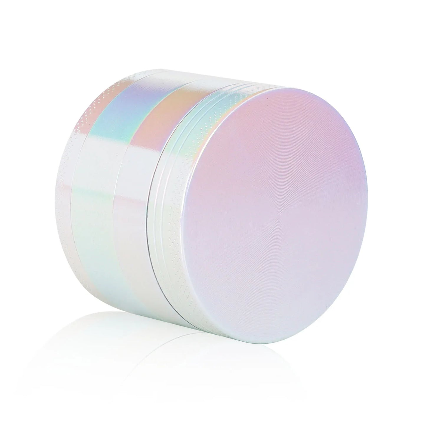 2.5" (63mm) 4-Layer Metal Herb Grinder — Zinc Alloy Tobacco & Spice Crusher for Smoking Accessories