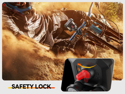 Joyroom Shockproof Bike & Motorcycle Phone Holder – Quick Install Mount with Vibration Dampener for 4.7-7" Phones