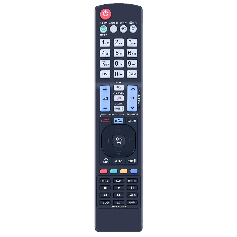 AKB72914050 Replacement Remote Control - Compatible with LG Plasma & LED TVs 42LW5500, 47LW570S, 47LW650S, 55LW5500 & 55LW650S