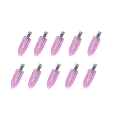 10PCS No Crease Hair Clips Set – Basic Hairpins for Women & Girls, No Bend, Styling & Makeup Accessories