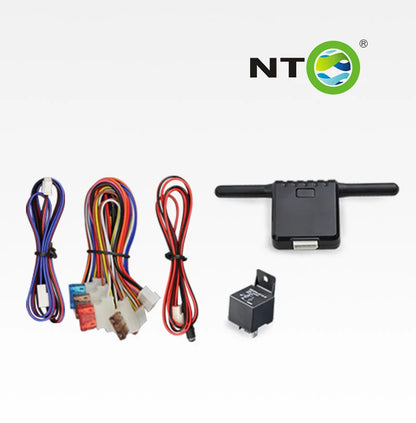 NTO Two-Way Car Alarm System Kit – Remote Start Stop, Keyless Entry & Engine Immobilizer Smart Security System