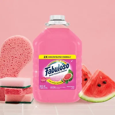 Watermelon Multi-Purpose Cleaner - 2X Concentrated Floor & Household Cleaning Formula, 56 Oz