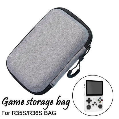 EVA Hard Storage Bag for R36S/R35S Game Console - Portable Protective Case, Scratch-Resistant, Anti-Fall - Essential Game Accessories