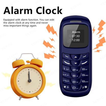 Unlocked Mini Mobile Phone – Bluetooth, Voice Changer, Automatic Call Recording, Magic Voice, Portable Cheap Cellphone