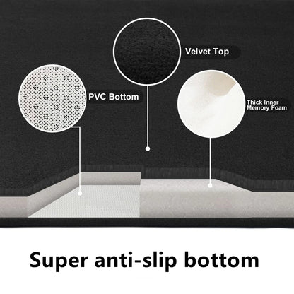 Anti-Slip Bathroom Floor Mat – Water-Absorbent Bath Rug for Home Decoration