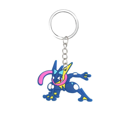 Pokémon PVC Keychain Set — Pikachu & Gengar Anime Figures, Cartoon Bag Pendant Accessories for Kids’ Birthday & Christmas Gifts