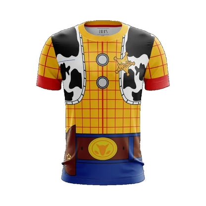 Anime Cowboy Sheriff Cosplay Costume - Space Police Uniform Soft Body-Shaping Suit up to 6XL