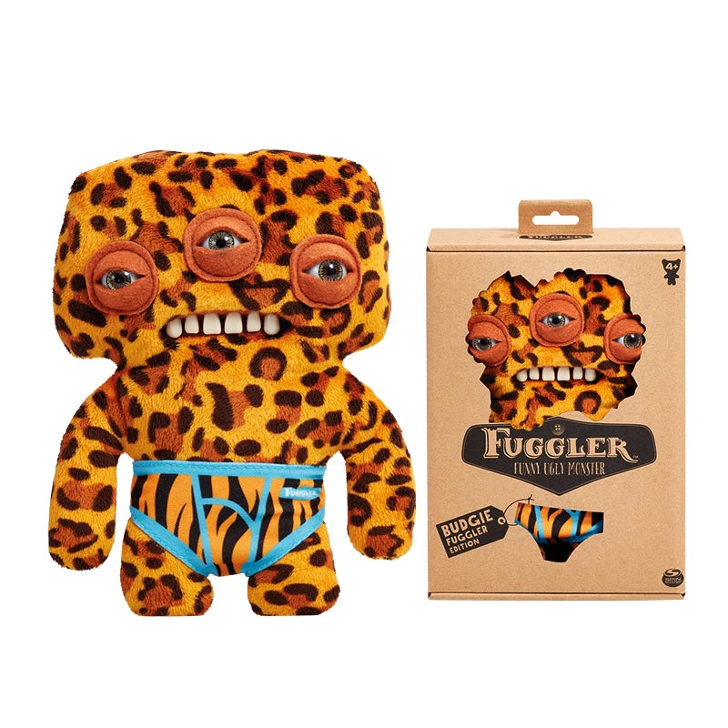 22cm Fuggler Plush Toy – Funny Tooth Monster, Alien & Crazy Rabbit Wide-Eyed Peluche Doll for Kids