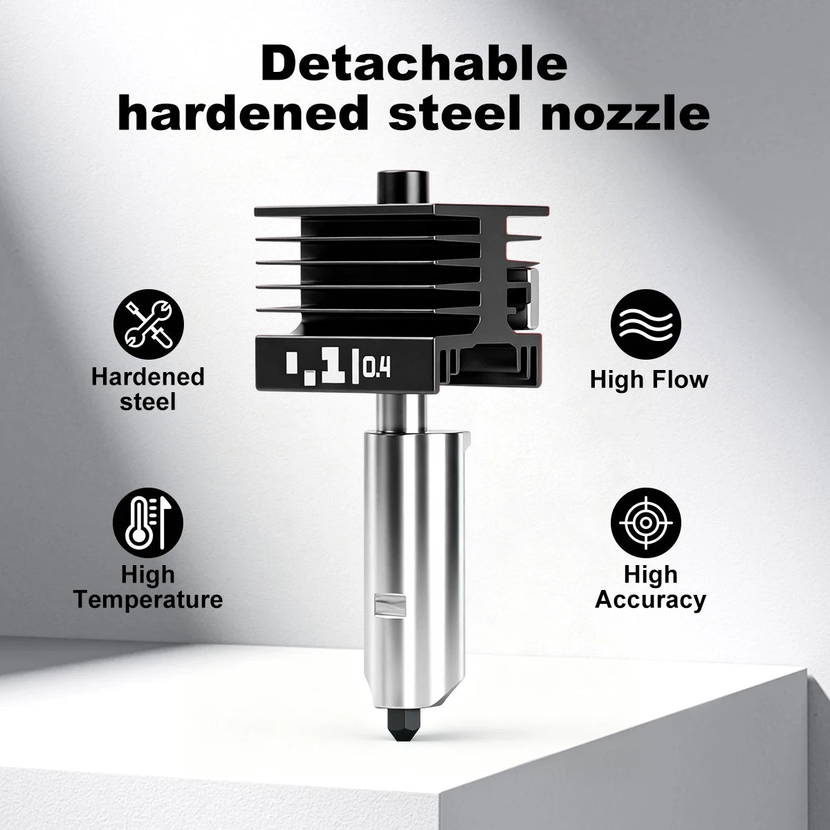 Bambu Lab P2S X2D Hotend Kit - High Quality Standard Flow Removable Nozzle 3D Printer Upgrade