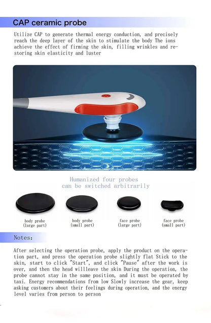New Portable 448kHz RF Tecar Therapy Machine | Pain Relief, Body Slimming & Skin Tightening