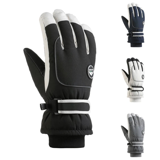 Men’s Waterproof Winter Ski Gloves – Thermal Touchscreen Cold Weather Gloves for Skiing, Cycling & Outdoor Sports