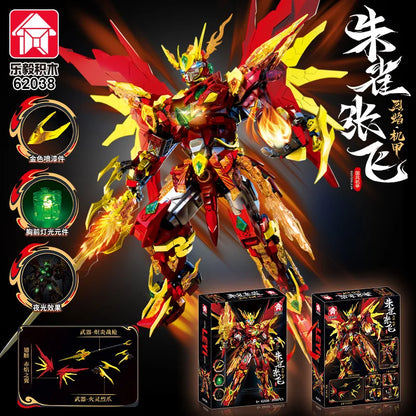Mech WUKONG Monkey King Building Block Toy Set – ZHAOYUN Robot Hero DIY Bricks for Kids & Boys Gifts