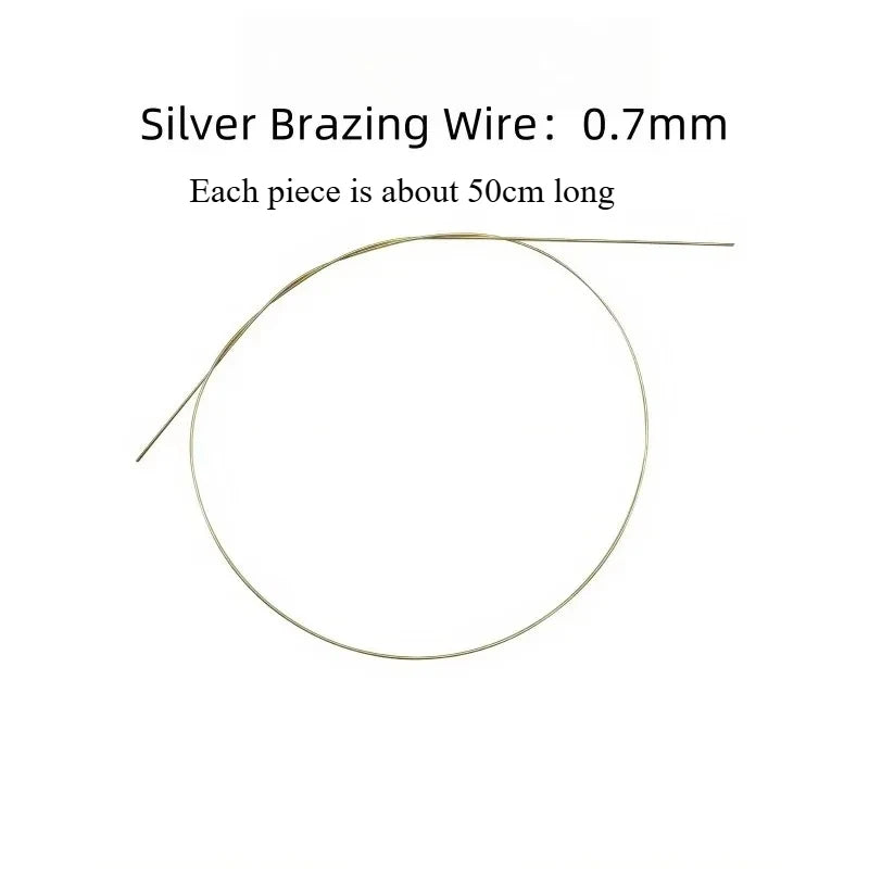 Silver Solder Wire Sheet - Jewelry Repair Welding Supplies for Rings & Bracelets DIY Crafts