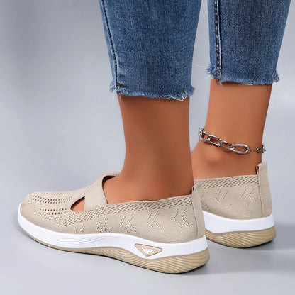 Spring Women's Sports Shoes – Breathable, Lightweight, Non-Slip, Wear-Resistant Casual Sneakers