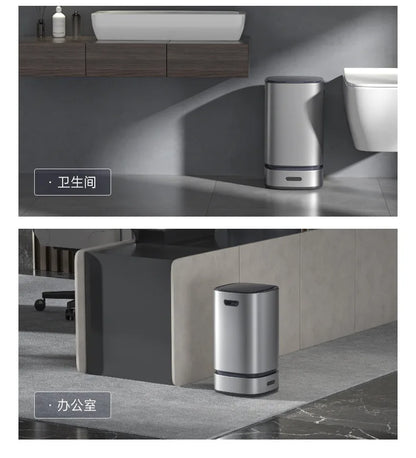 13L Smart Automatic Trash Can — Large Capacity Electric Rubbish Bin for Bathroom, Kitchen & Home