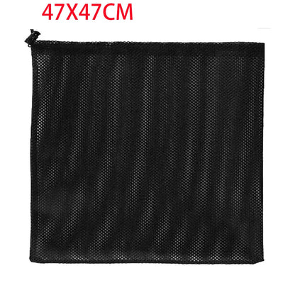 Durable Nylon Mesh Drawstring Bag – Multi-Purpose Outdoor Travel Storage Pouch for Camping Gear