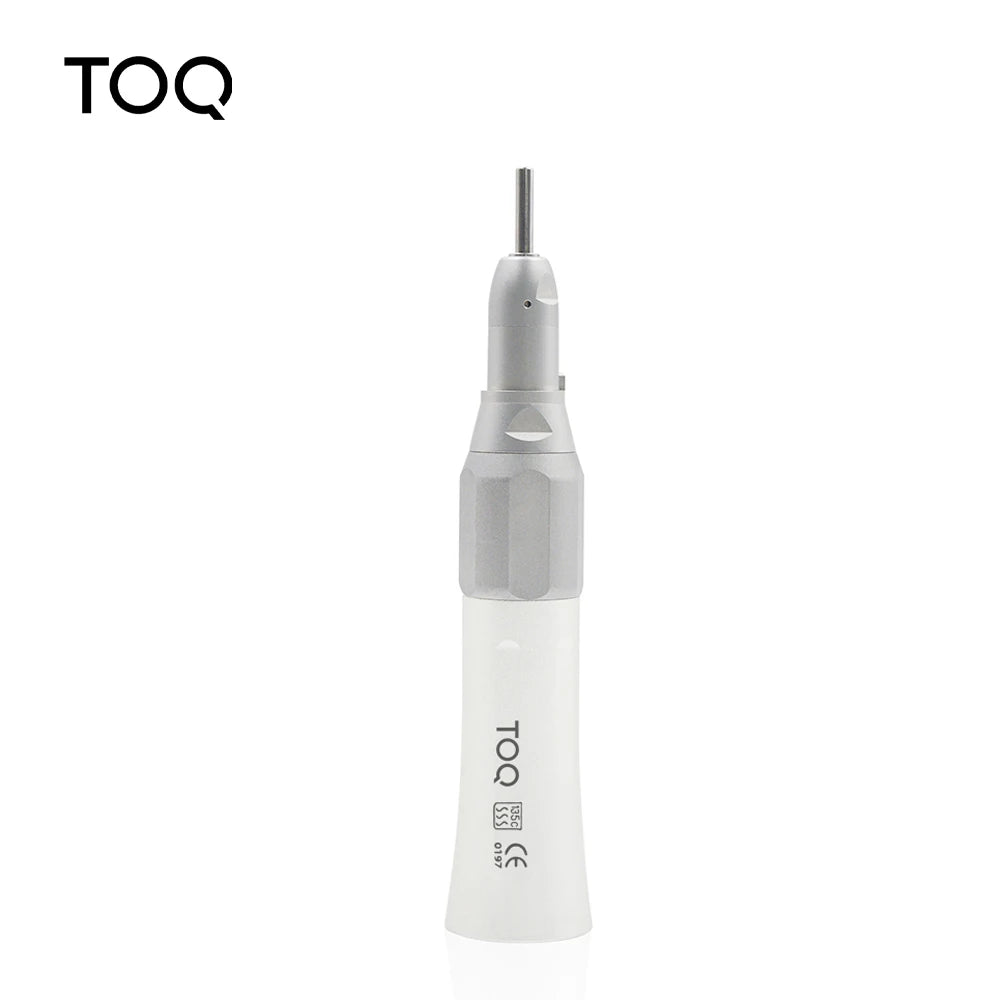 Dental Low Speed Handpiece Kit – Mini Air Motor with 4-Hole Contra Angle & Straight Handpiece for Dentists