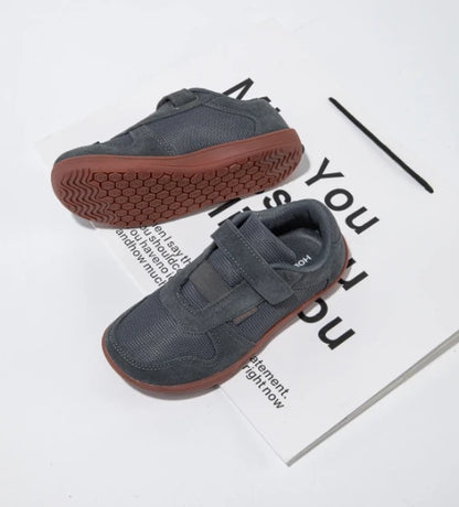 HOBIBEAR Wide Barefoot Shoes – Lightweight Breathable Mesh Sneakers for Boys & Girls