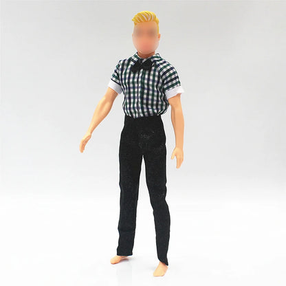 30cm Doll Clothing Set — Men’s Multi-Style Sports Outfit for Boyfriend Dolls