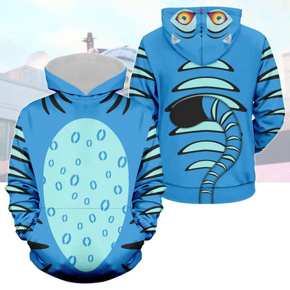 Women's Derpy Printed Hoodie – Autumn Winter KPop Demon Hunters Cozy Pullover for Daily Wear & Street Style