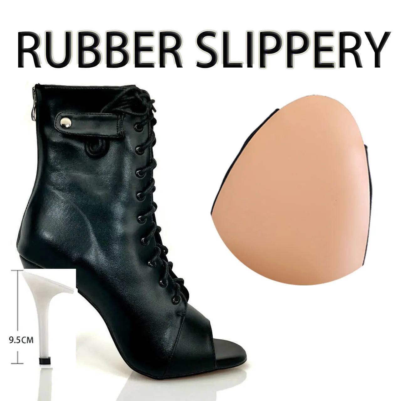 Women’s Latin Dance Stiletto Heels - Sexy High Heel Ballroom Party Dance Shoes