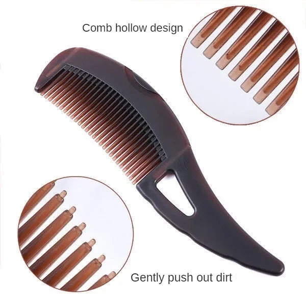 Anti-Dandruff Massage Comb: Anti-Static, Anti-Tangling Hair Brush for Pressing and Cleansing - Styling Tool with Oil Massage