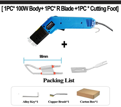 Air-Cooled Electric Heating Knife – Fabric, Webbing, Ribbon, and Nylon Rope Cutter Hot Knife Tool