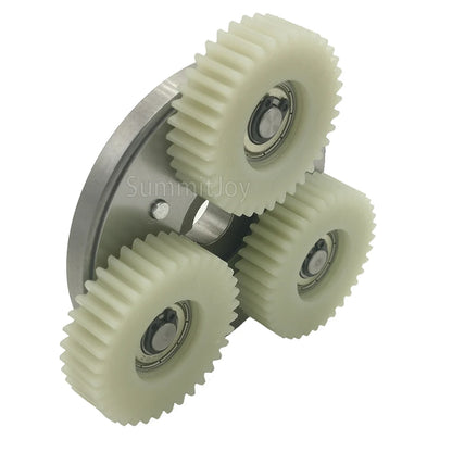 36T E-Bike Motor Gear Clutch Kit - 47 × 13.5mm Nylon Planetary Gears with 88mm Clutch for Bafang 500W Electric Motors
