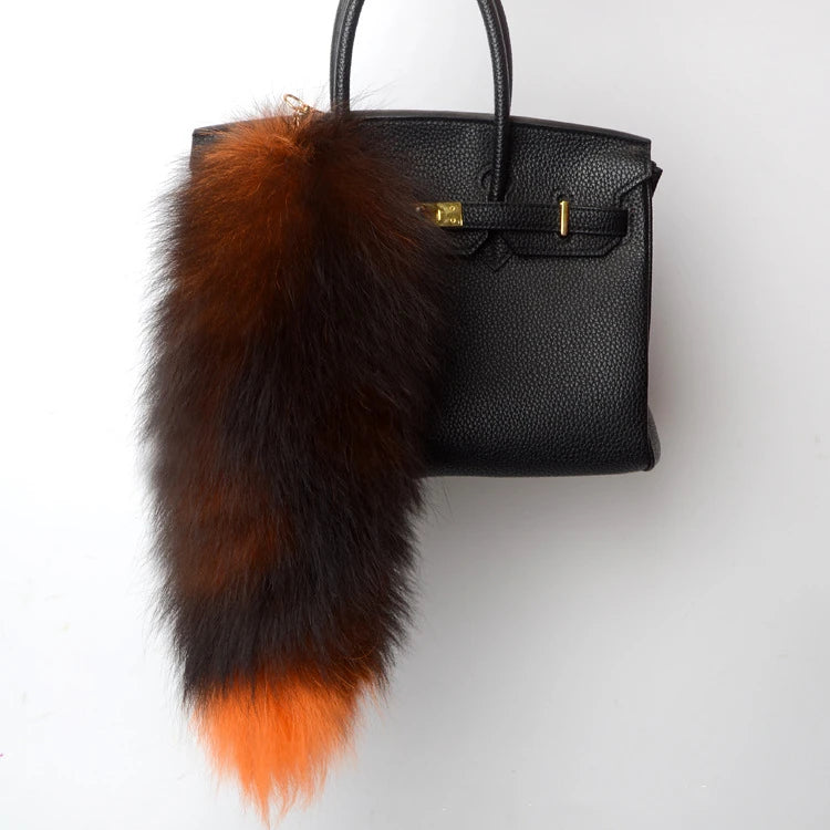 Cute Fluffy Bunny Fur Keychain – Plush Pom Pom Bag Charm and Car Key Ring with Hair Bow