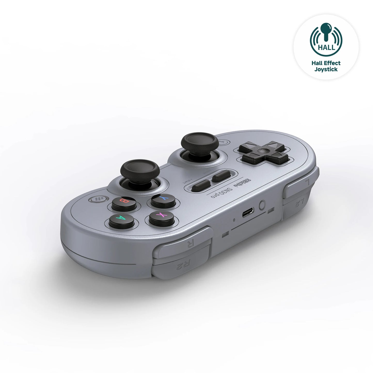 8BitDo SN30 Pro Wireless Game Controller – Bluetooth Gamepad for Nintendo Switch 2, Android, macOS, Steam & Raspberry Pi